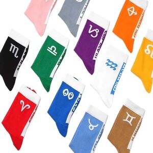 High heel jungle horoscope socks, Sagittarius